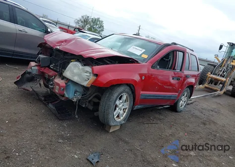 2005 Jeep Grand Cherokee Laredo из США, поврежденный, VIN 1J4HR48N85C515974